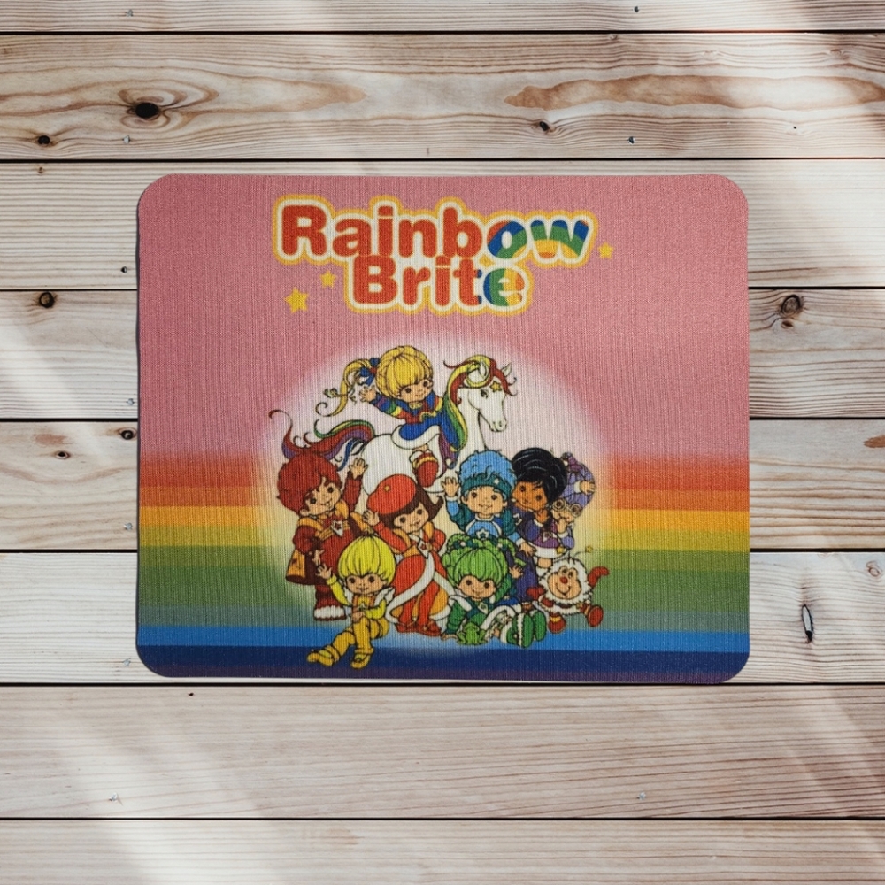Rainbow Bright Mouse Pad